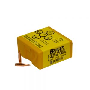 Berger Hybrid Target Boat Tail Bullets