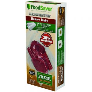 Foodsaver Heavy Duty Vacumm Sealer Bags 2-Rolls
