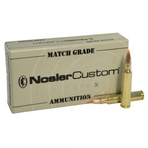 Nosler Match Grade Rifle Ammunition