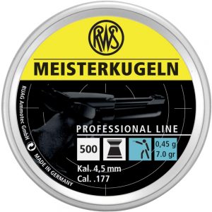 RWS .177 Cal Flat Pellets 500pk