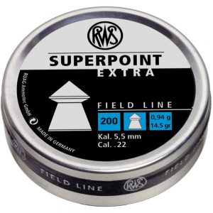 RWS .22 Cal Superpoint Pellets 200pk