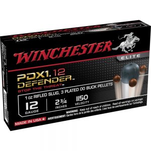 Winchester Defender 12ga Rifled Slug / Buckshot