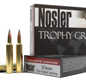 Nosler Trophy Grade Long Range Rifle Ammunition