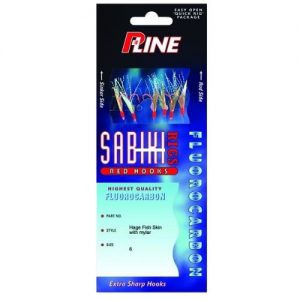 P-Line Sabiki Fl.Carbon Herring Jig #8