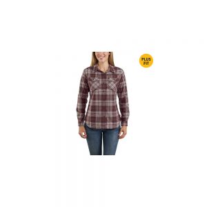 Carhartt Women's Rugged Flex Button Long Sleeve Shirt