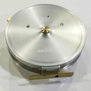 Milner Kingfisher 5" Silver/Root Centerpin Reel