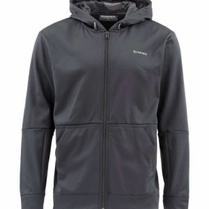 Simms Men's Challenger Full Zip Hoodie - Black